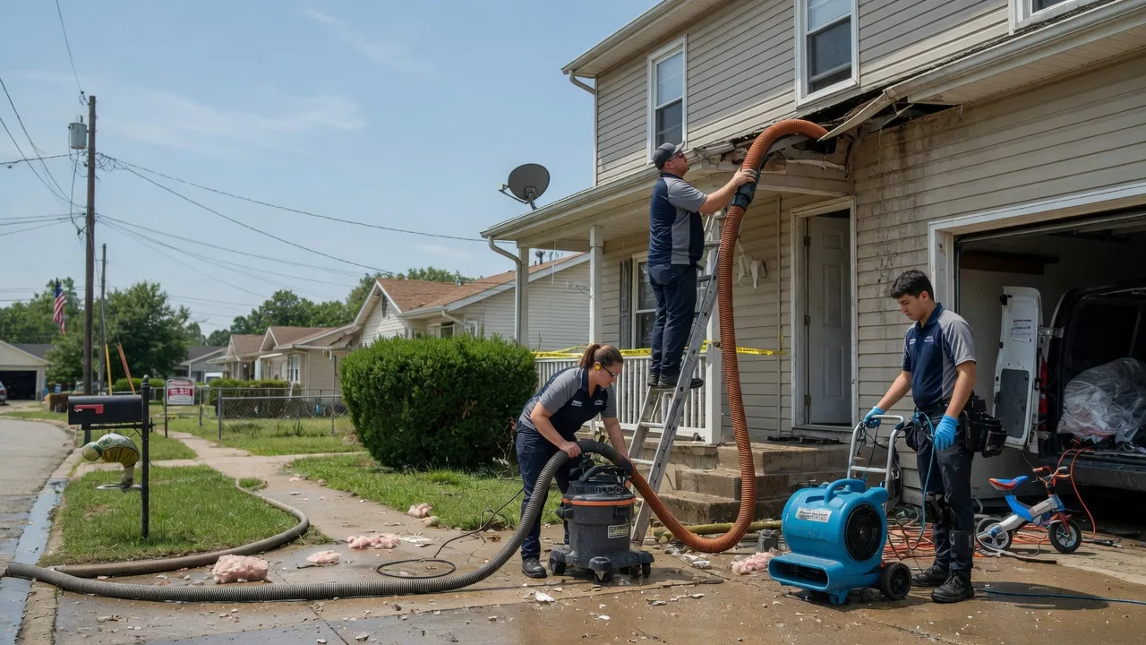 Water Damage Restoration in Mcgraws, WV near me